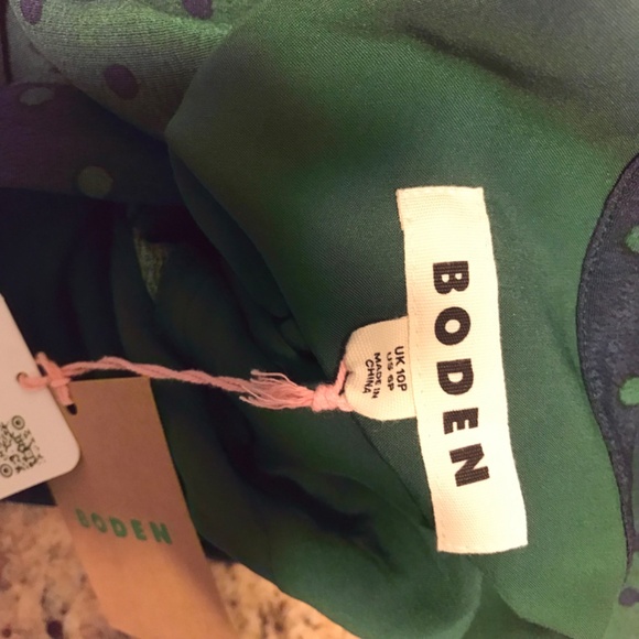 NWT Boden Imelda eco Polka dot Midi dress - Picture 14 of 16